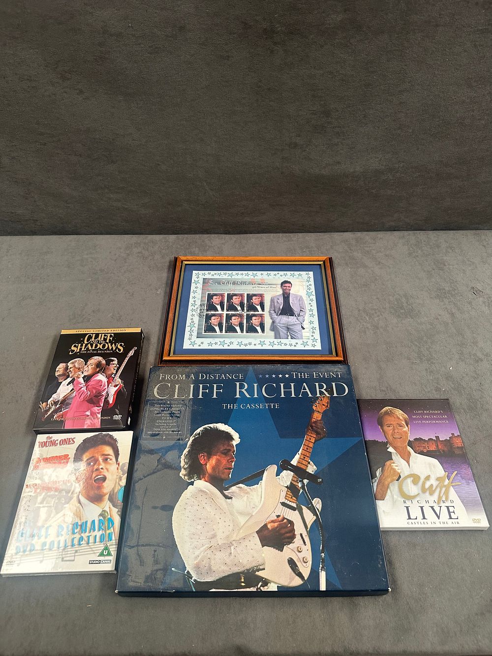 Lot 469: A Collection of Cliff Richard Memorabilia and Media
