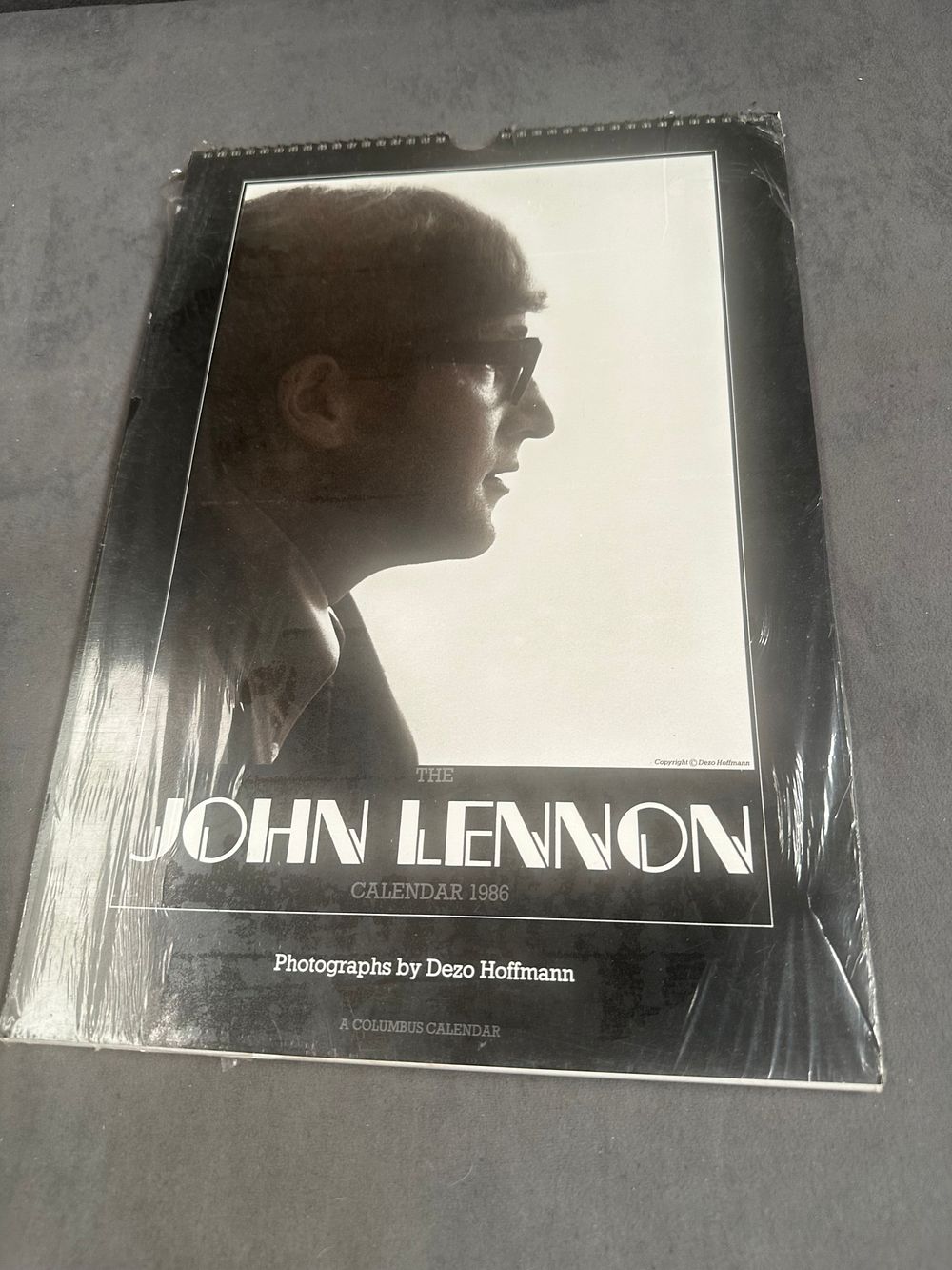 Lot 479: The John Lennon Calendar 1986, Photographs by Dezo Hoffmann