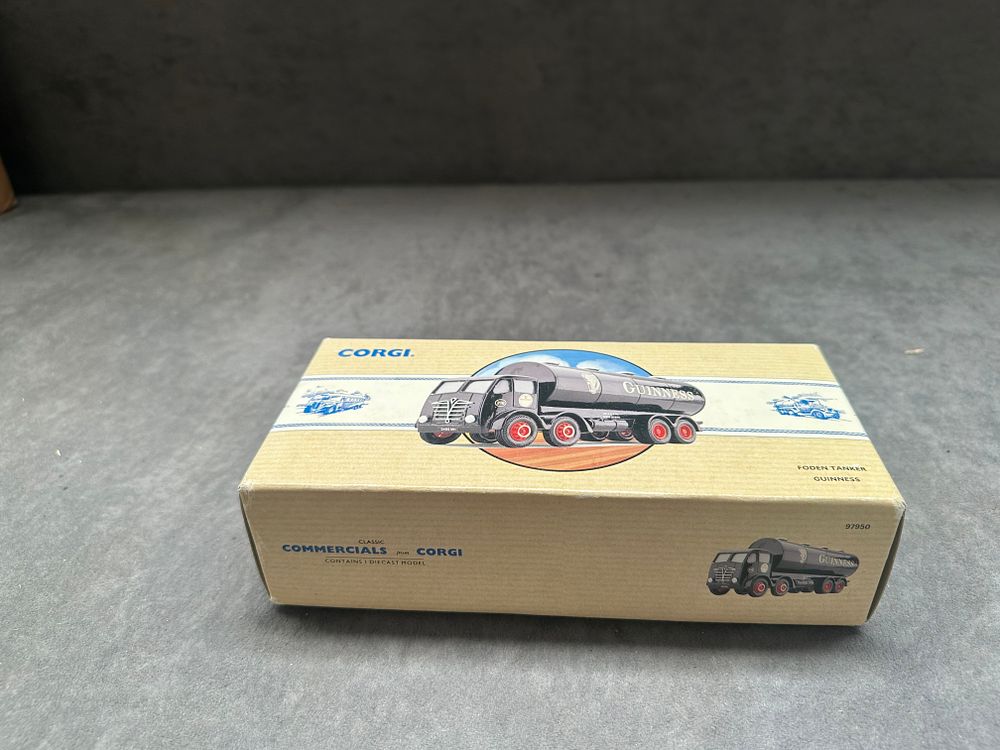 Lot 98: Corgi Classics Limited Edition Foden Tanker in Guinness Livery with Original Box