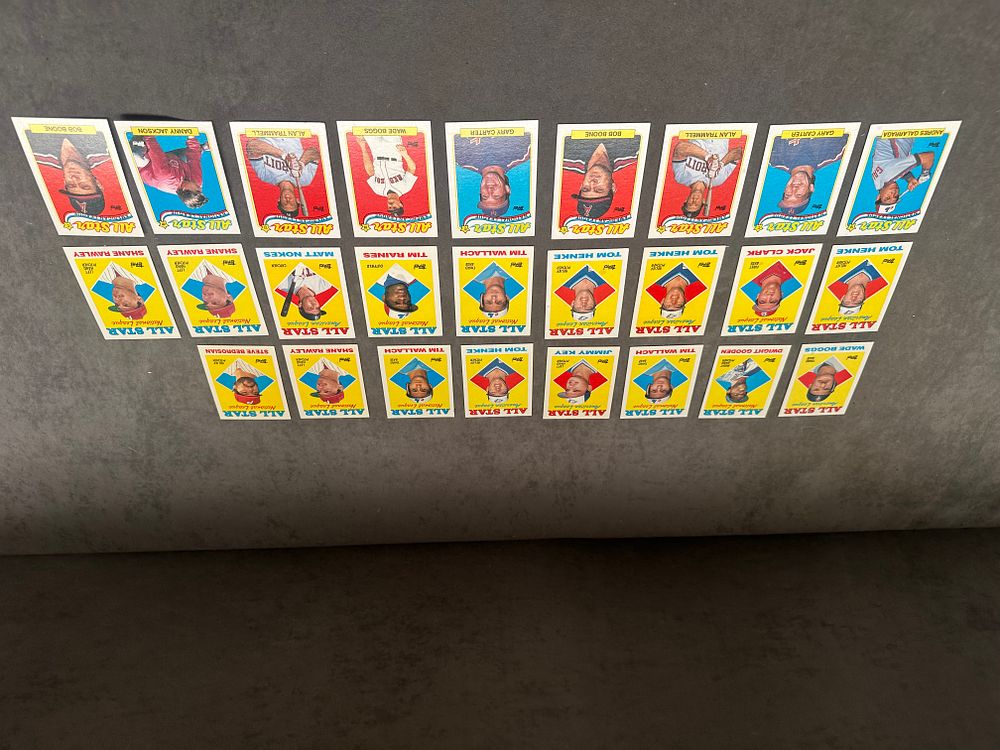 Lot 29: A Collection of 25 1988 Topps Baseball All-Star Trading Cards
