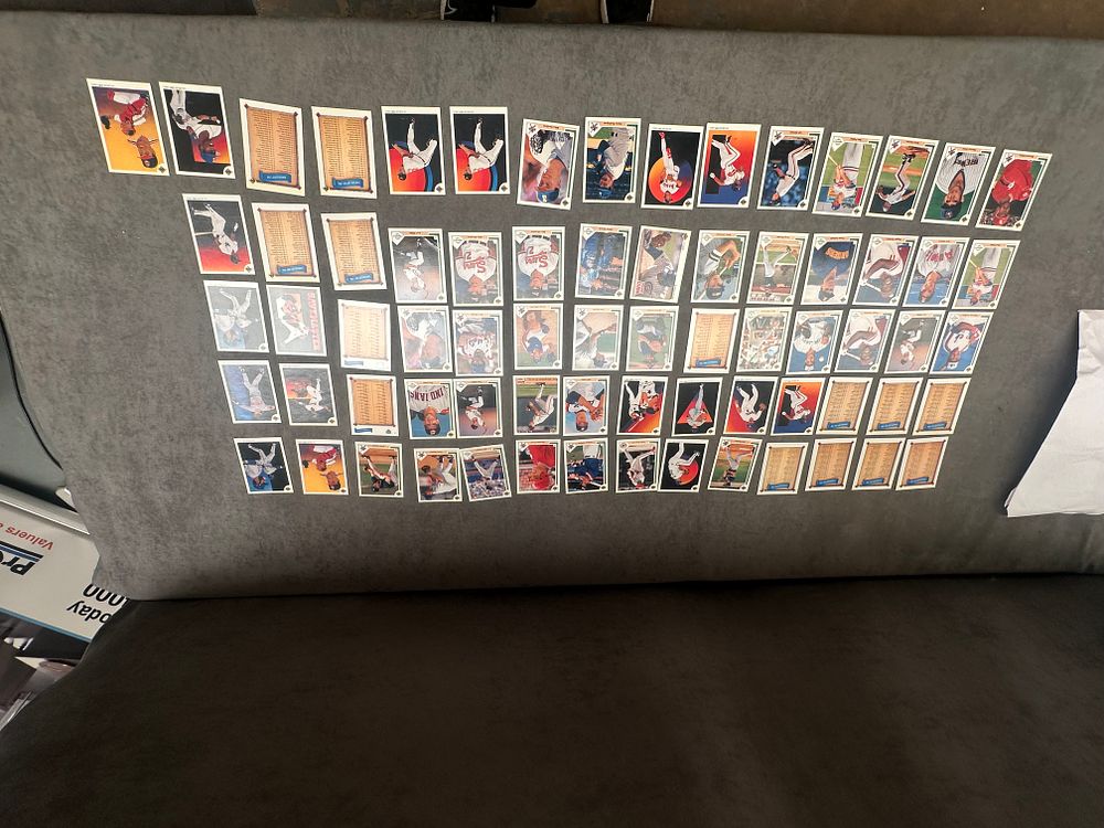 Lot 42: A Collection of 64 1991 Upper Deck Baseball Trading Cards