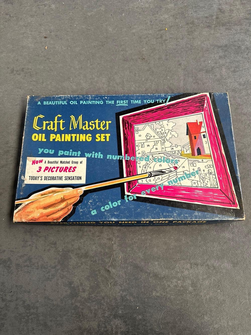 Lot 942: Craft master oil painting set Commertive edition