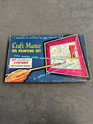 Craft master oil painting set Commertive edition
