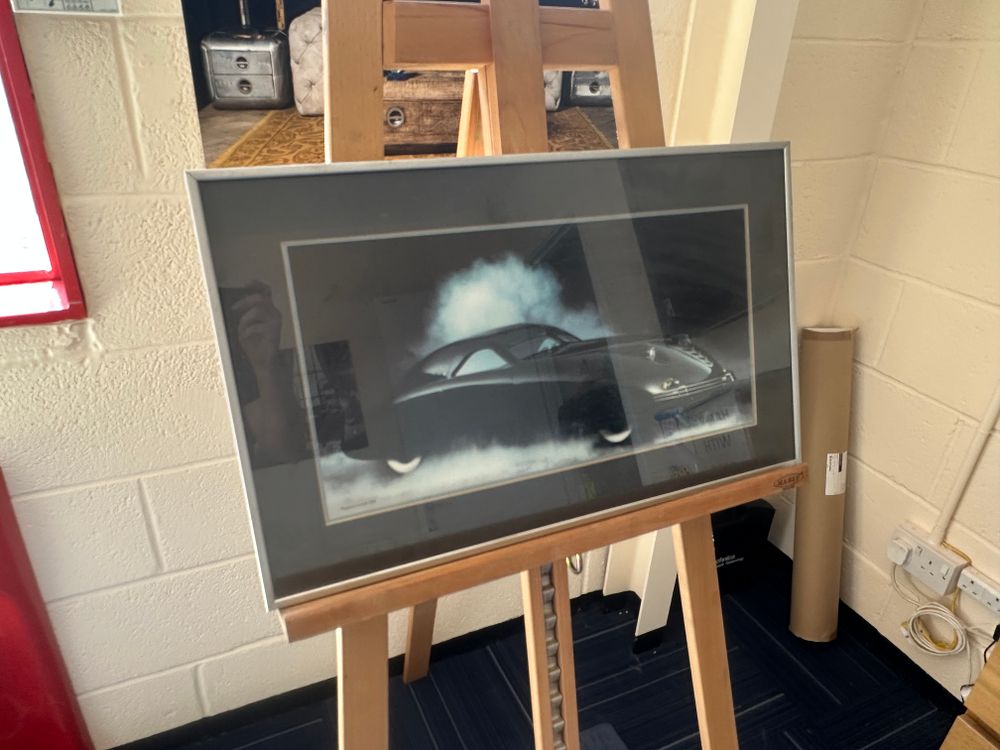 Lot 352: A Framed Photographic Print of the 1938 Phantom Corsair