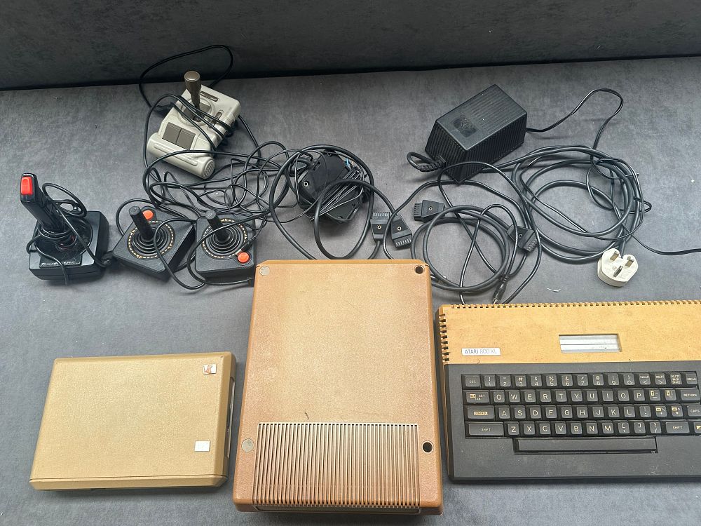 Lot 15: A Collection of Vintage Atari Home Computing Hardware and Peripherals