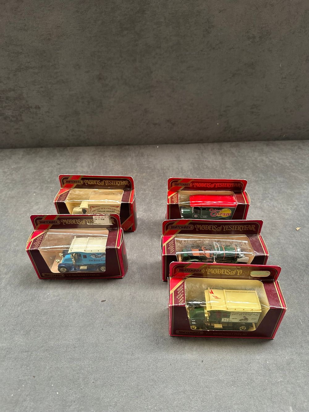 Lot 126: A Collection of Matchbox Models of Yesteryear Boxed Die-cast Vehicles