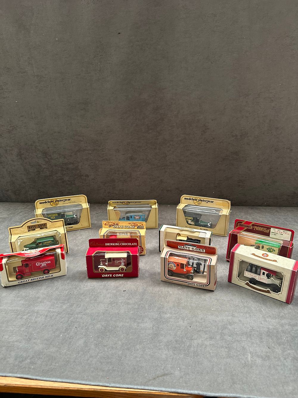 Lot 127: A Collection of Boxed Matchbox Lledo and Oxford Diecast Model Commercial Vehicles