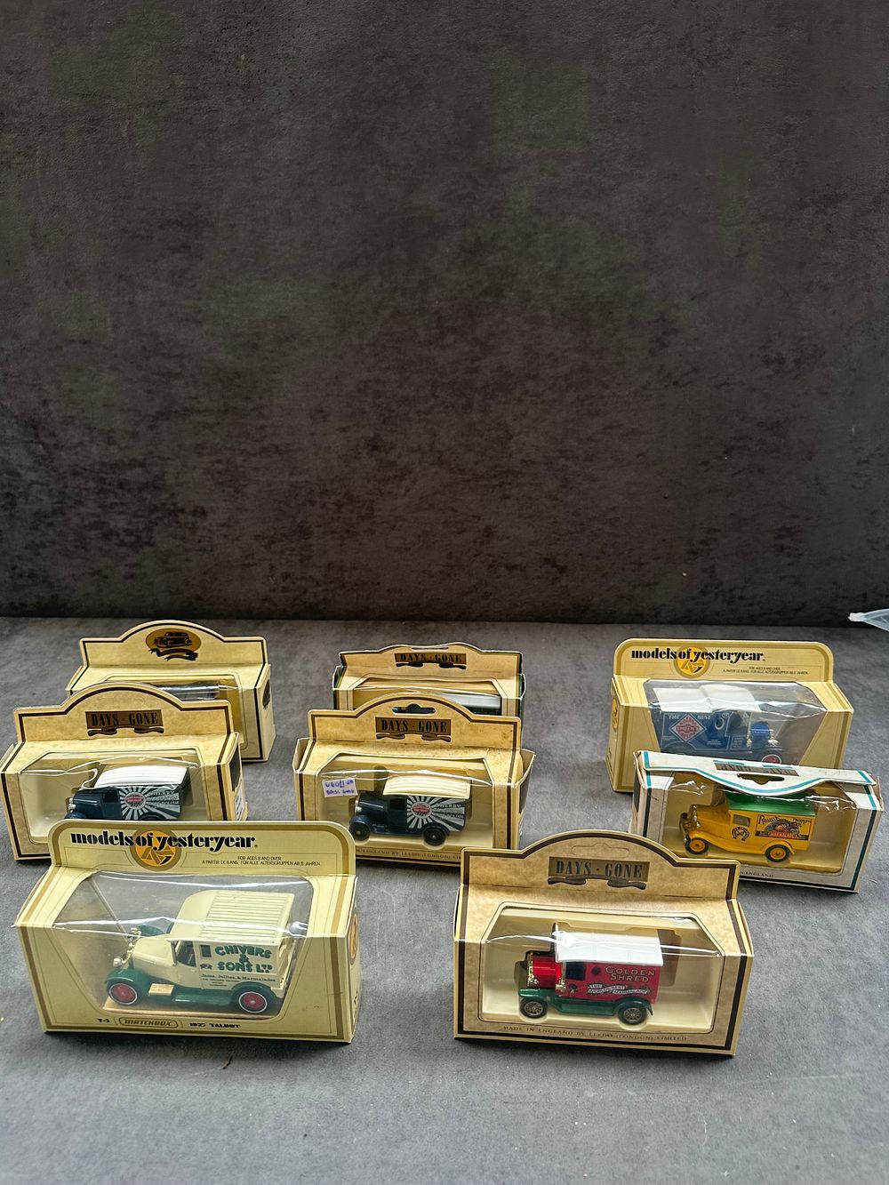 Lot 138: An Assortment of Matchbox Models of Yesteryear and Lledo Days Gone Die-Cast Model Commercial Vehicles