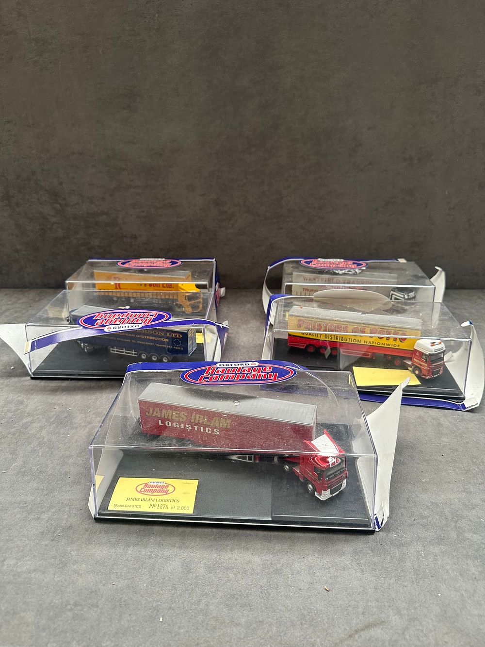 Lot 142: A Collection of Five Oxford Haulage Company Limited Edition Articulated Models