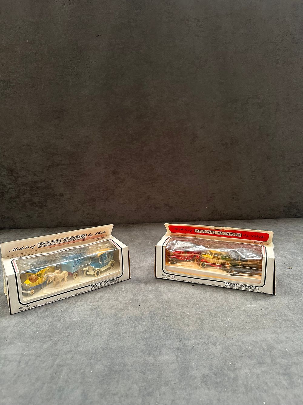 Lot 145: A Pair of Lledo Models of Days Gone Die-cast Vehicle Gift Sets