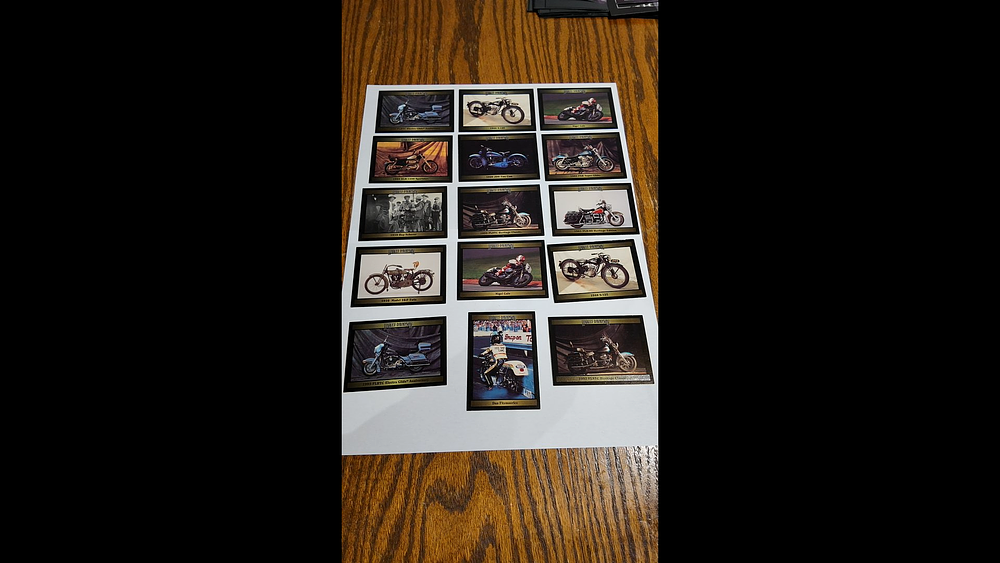Lot 246: A Collection of Harley-Davidson Collector Cards 1993 Series 3