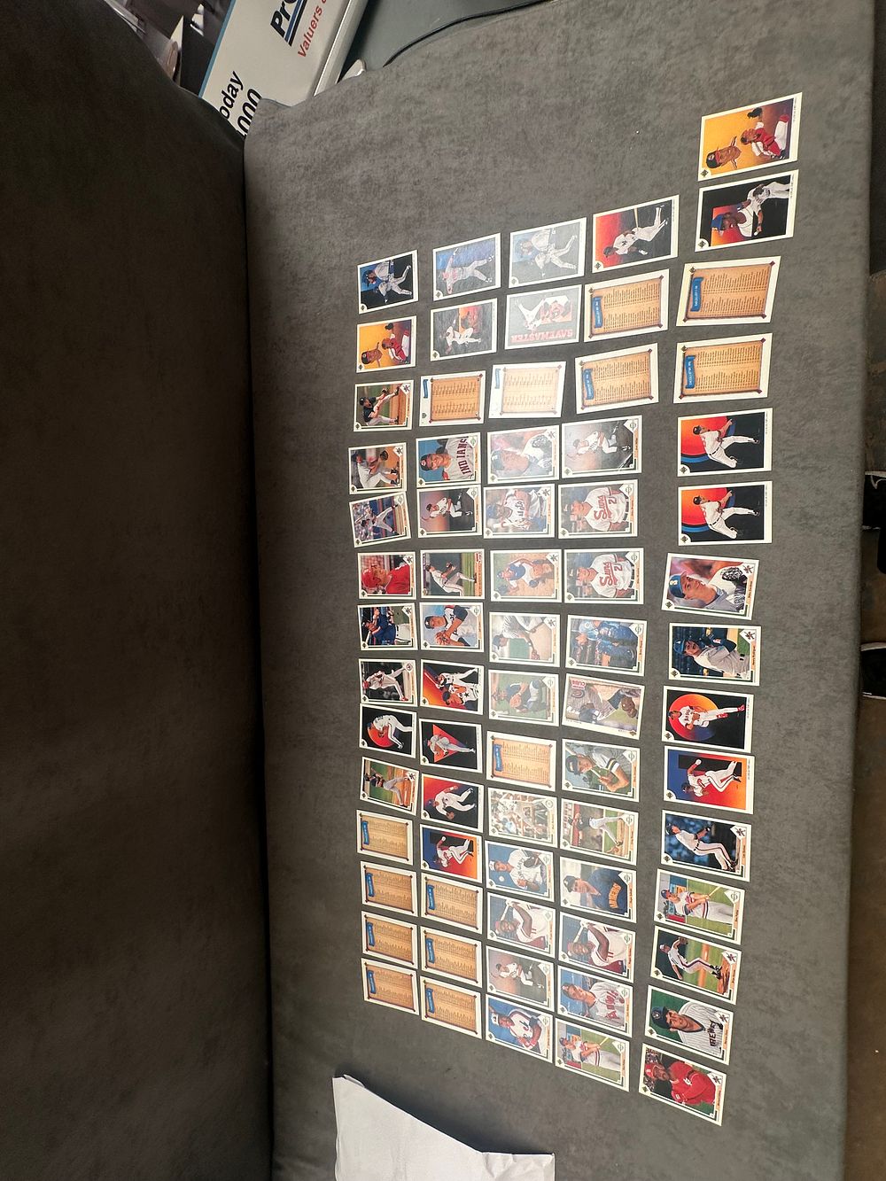 Lot 268: A Collection of 64 1991 Upper Deck Baseball Trading Cards