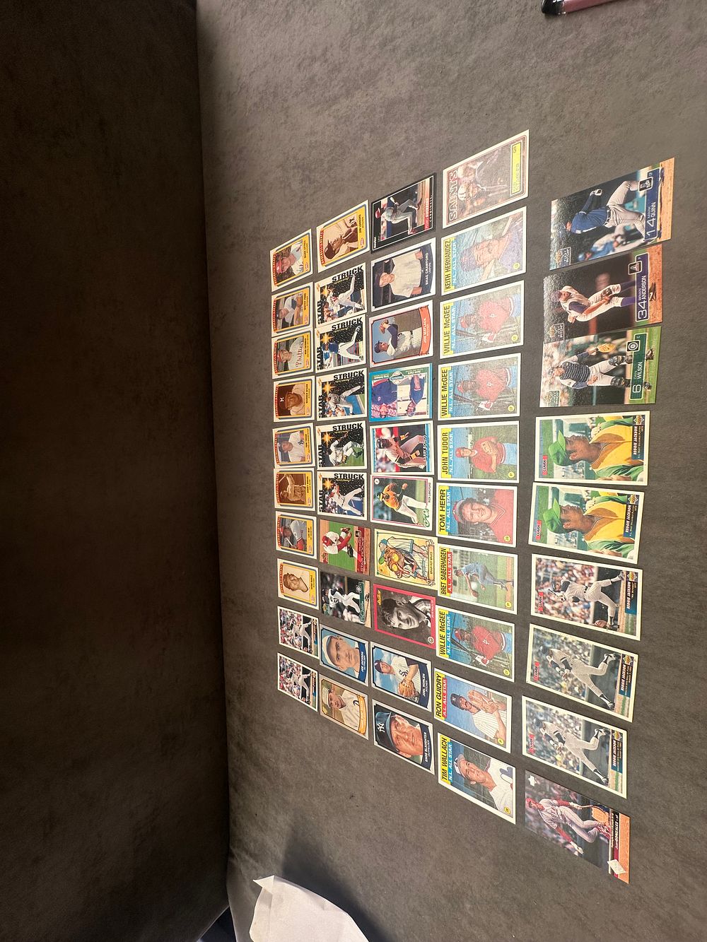 Lot 271: An Assortment of Vintage and Modern Baseball and American Football Trading Cards