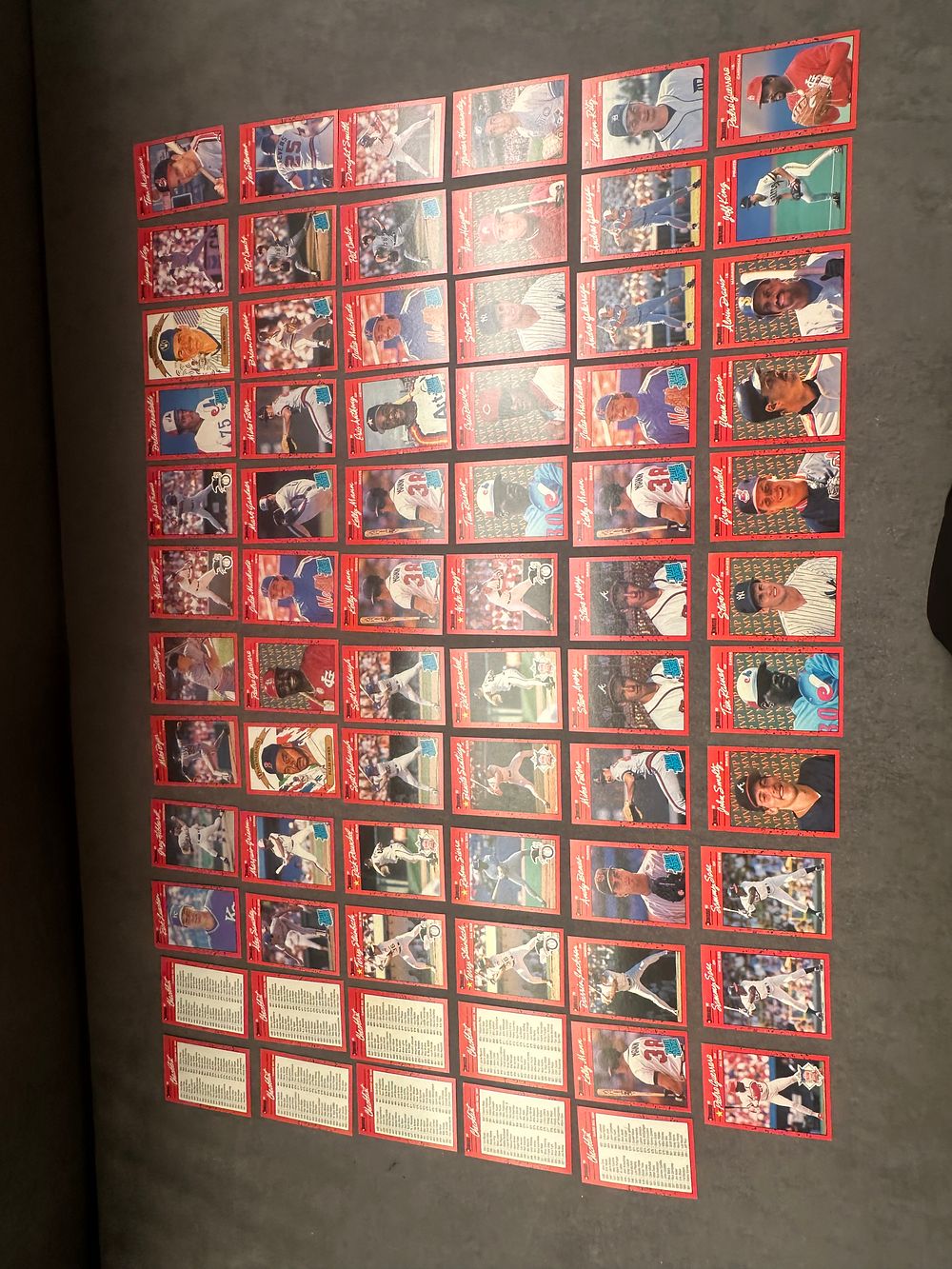 Lot 276: A Collection of 1990 Donruss Major League Baseball Trading Cards Including Rated Rookies and MVP Subsets