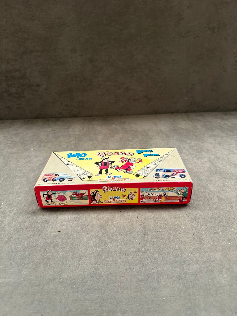 Lot 59: A Pair of Corgi Comic Classics The Beano Limited Edition Die-Cast Model Vans