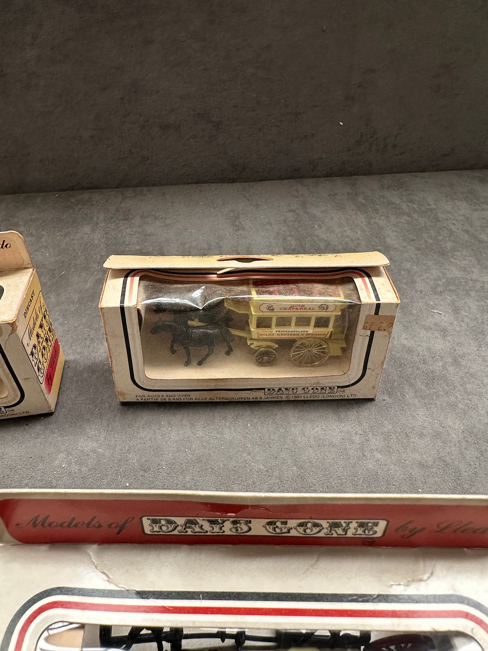 Lot 60: A Group of Lledo Models of Days Gone Die-cast Horse-Drawn Vehicles in Original Boxes