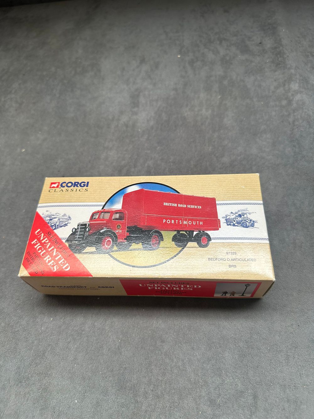 Lot 63: Corgi Classics 97329 Bedford O Articulated British Road Services Truck