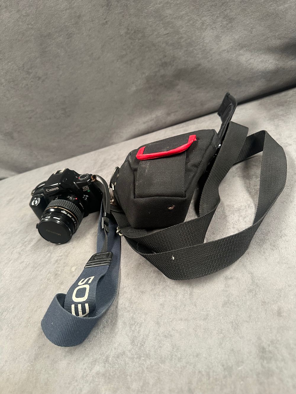 Lot 379: Canon EOS 1000F N 35mm Film SLR Camera with EF 35-105mm Lens and Accessories