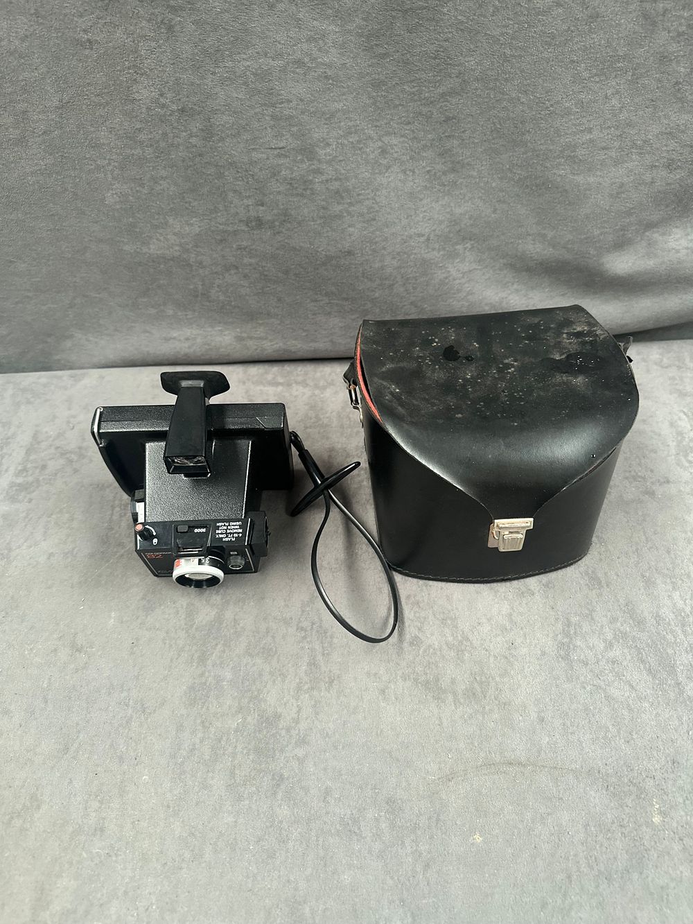 Lot 381: Polaroid Colorpack 82 Instant Camera and Hardshell Carrying Case