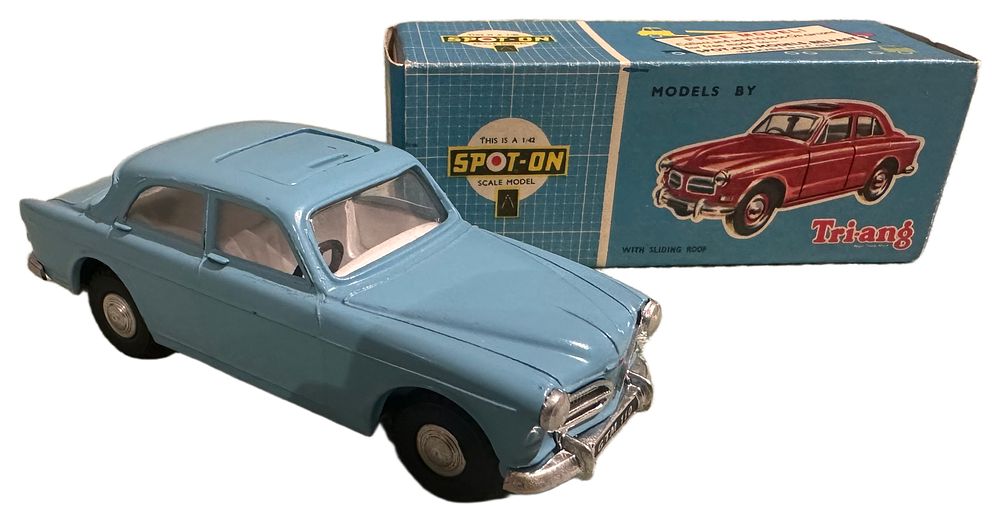 Lot 101: Tri-ang Spot-On 216 Volvo 122.S with Original Box