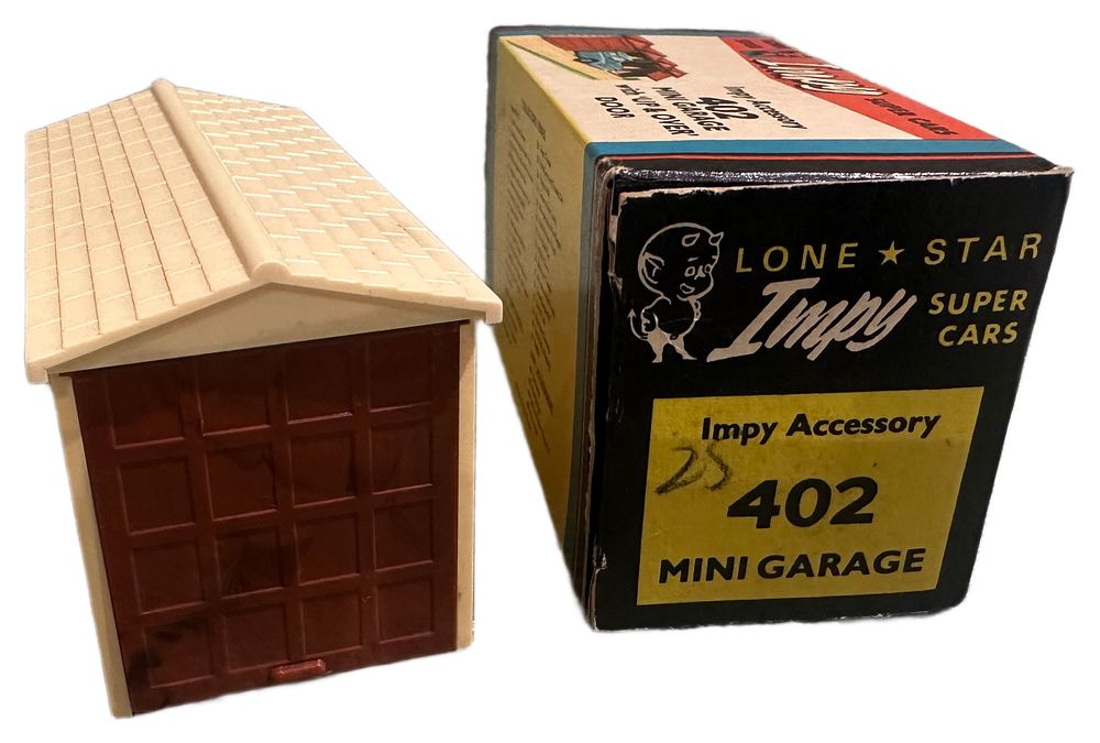 Lot 102: Lone Star Impy Super Cars 402 Mini Garage with Box