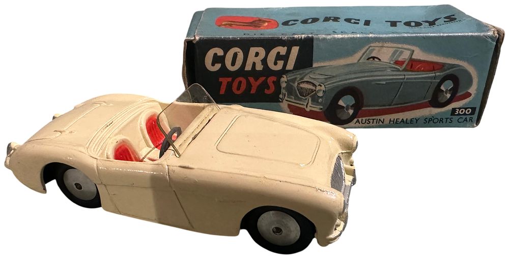 Lot 124: Corgi Toys 300 Austin Healey Sports Car with Original Box