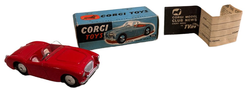 Lot 125: Corgi Toys 300 Austin Healey Sports Car in Original Box