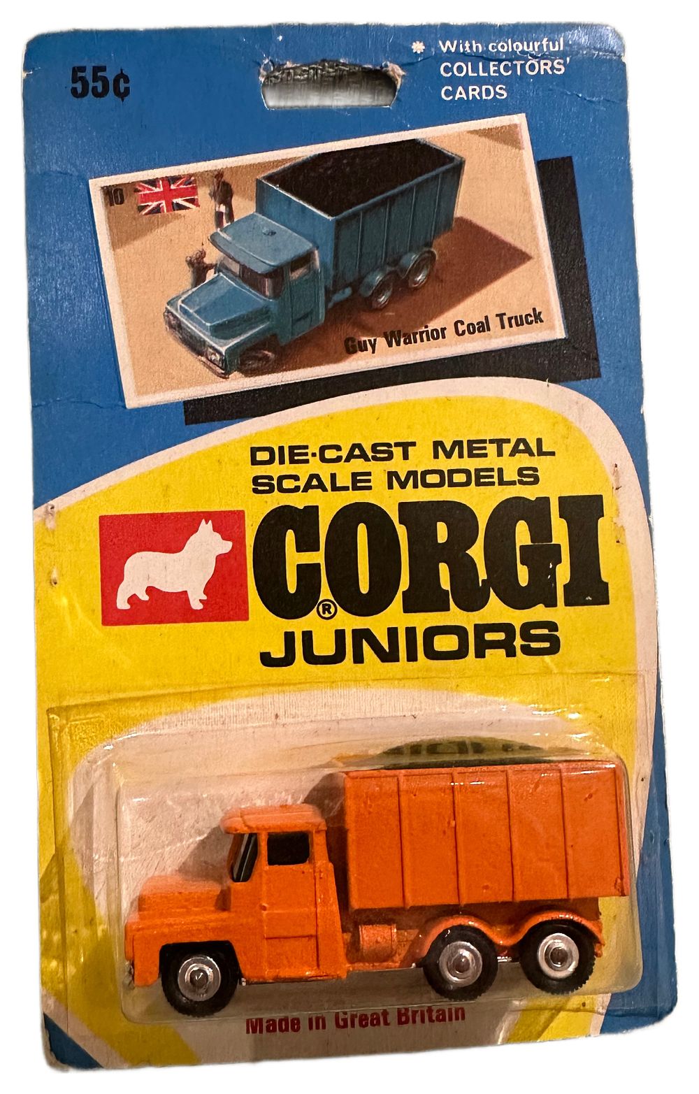 Lot 134: Corgi Juniors Guy Warrior Coal Truck in Original Blister Pack