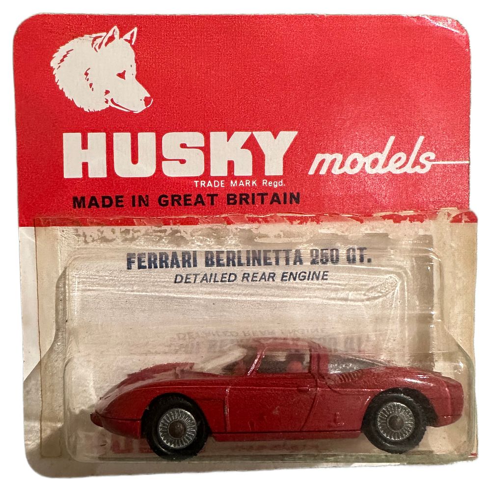 Lot 148: Husky Models Ferrari Berlinetta 250 GT Die-cast Model Mint on Open Card
