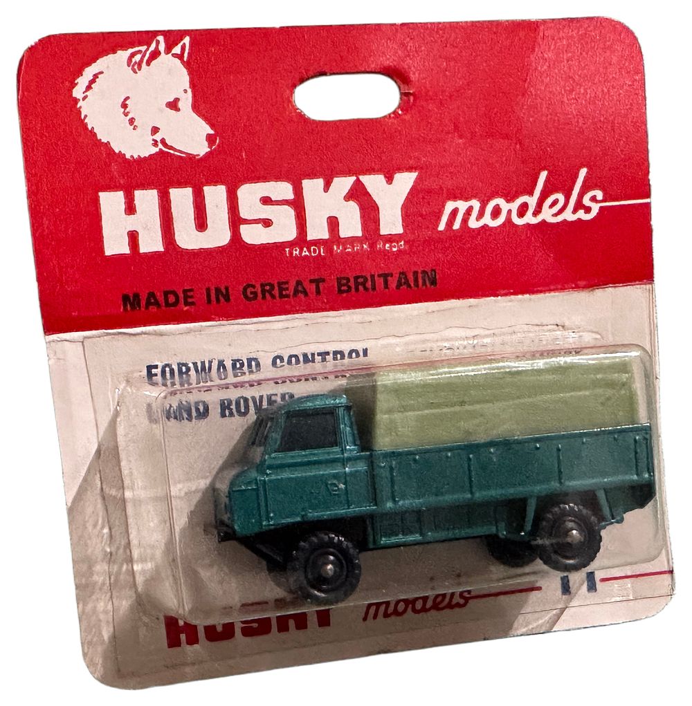Lot 155: Husky Models No. 11 Forward Control Land Rover Mint in Blister Pack