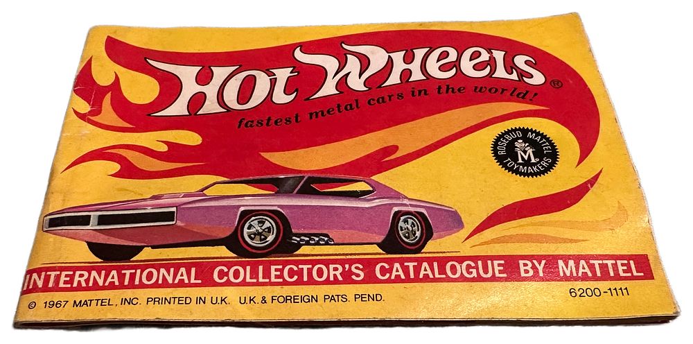 Lot 164: Mattel Hot Wheels International Collector's Catalogue 1967 UK Edition