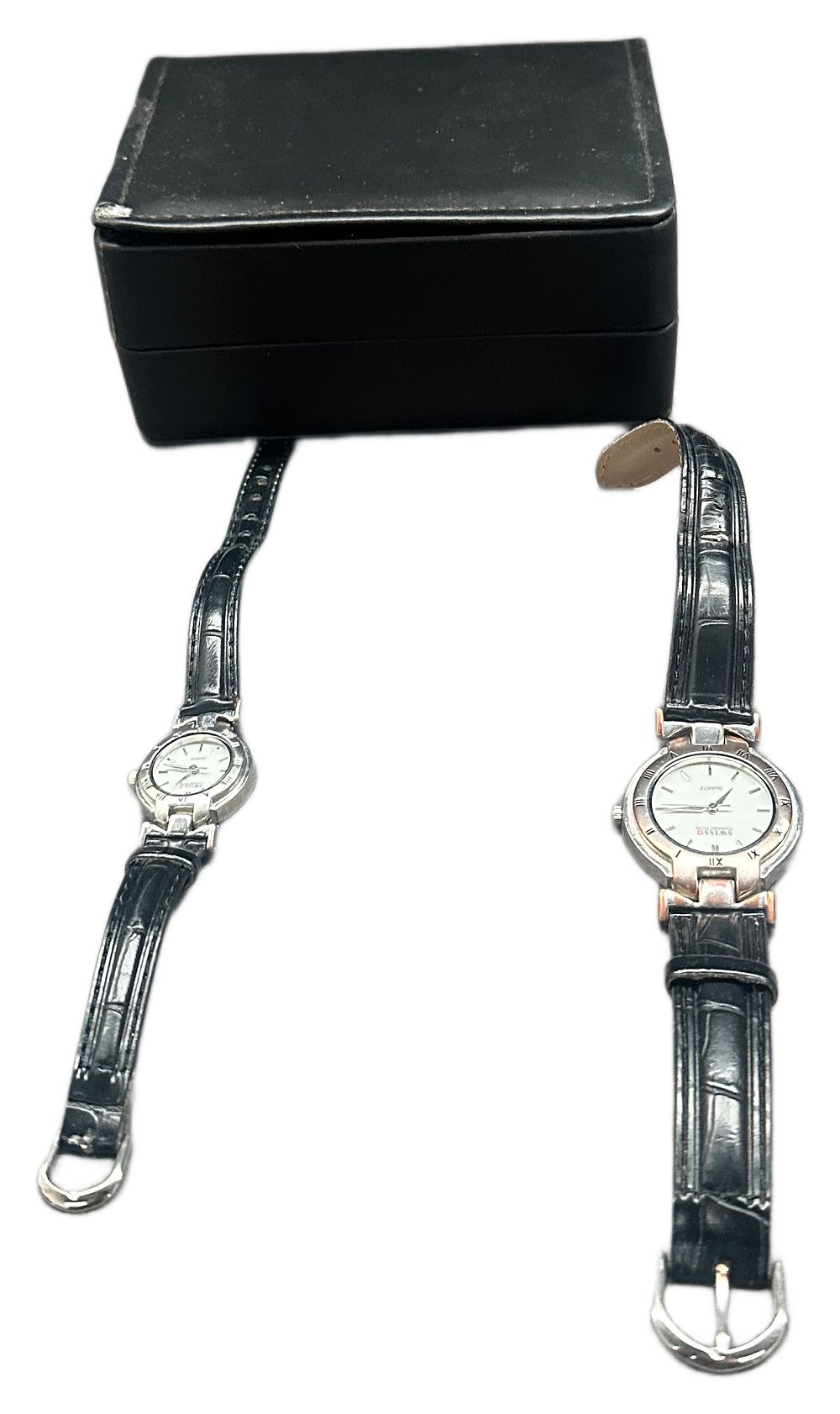 Lot 638: A Pair of Swiss Connection Quartz Wristwatches