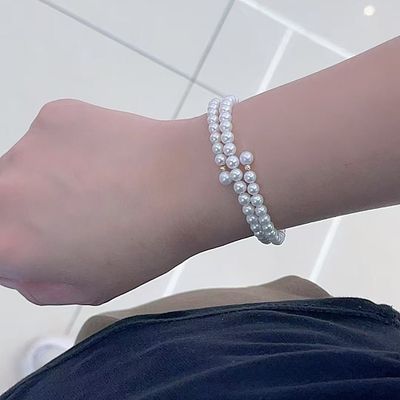 18K Gold Freshwater Pearl Bracelet. 18K gold freshwater pearl bracelet 4-5MM freshwater pearls