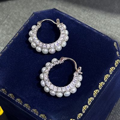 14k gold-filled 3-4mm natural high quality freshwater pearl earrings. 14k gold-filled 3-4mm