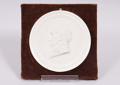Relief medal, Mezler & Ortloff, c. 1949. Relief medal, Mezler &amp; Ortloff, c. 1949 white 