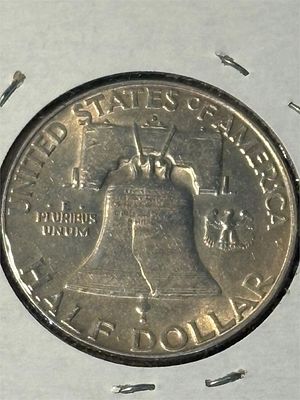 1950 D Ben Franklin Half Dollar