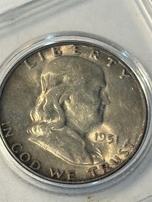 1951 S Franklin Half Dollary