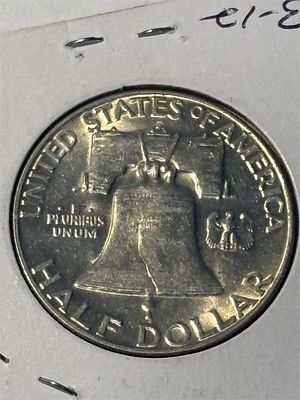 1954 D Franklin Half Dollar