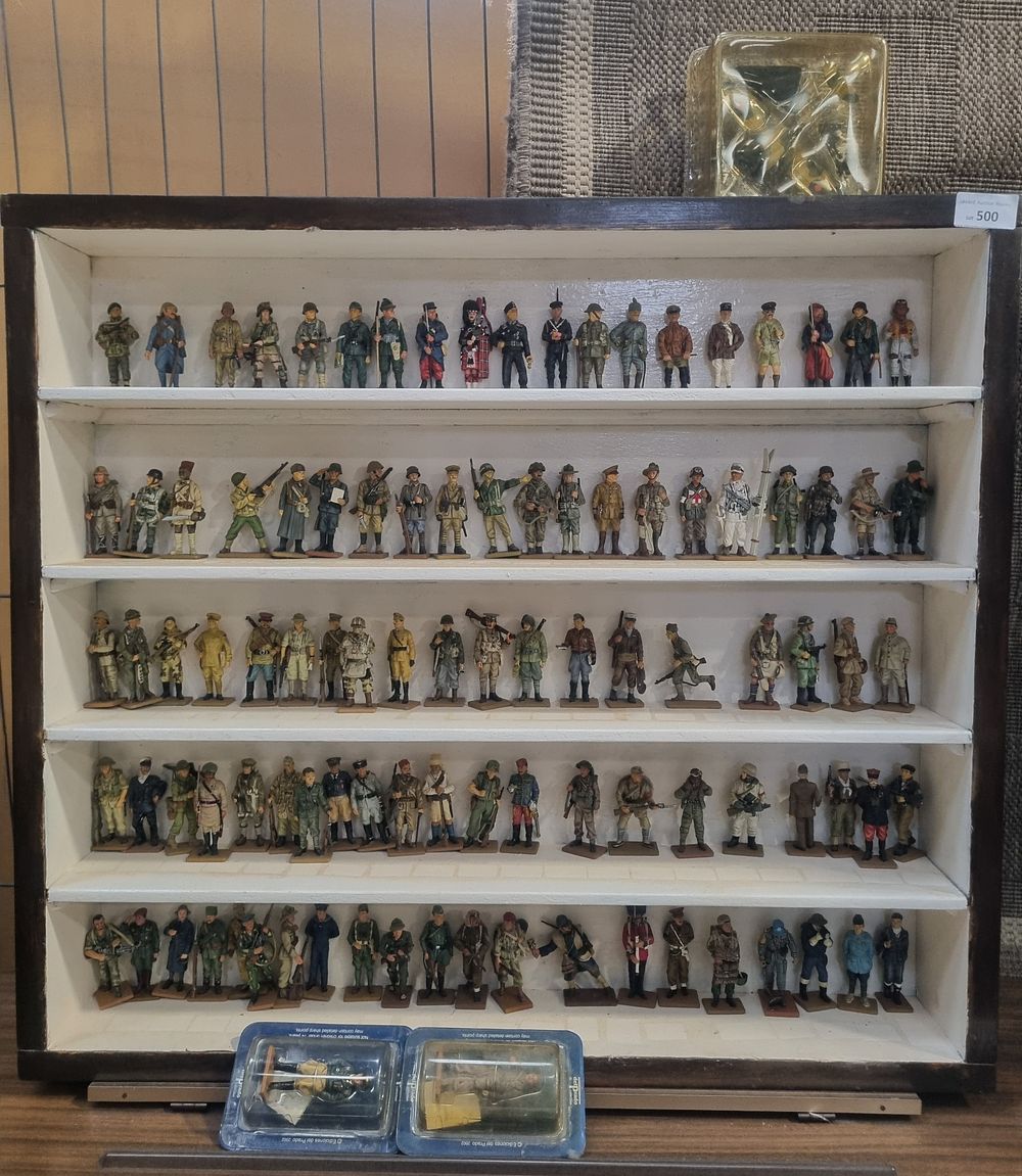 General Auction of 1077 Lots: Enamelled Signs, Musical Instruments inc Fender, Vintage Gaming Consoles, Del Prado Figures, Wedgewood, Waterford Crystal, Tools, White Goods, Antique Furniture.