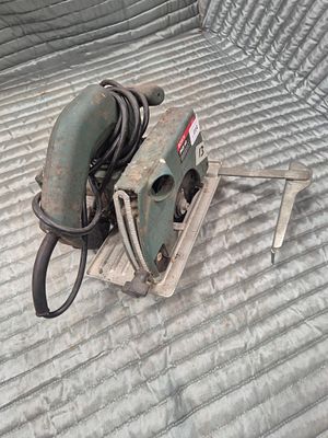 A Bosch PKS 40 Circular Saw. A lot comprising a Bosch PKS 40 portable circular saw. The circular 