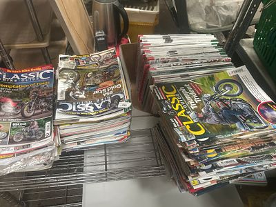 A Collection of Classic Bike Guide and Related Motorcycling Magazines. This lot comprises a 