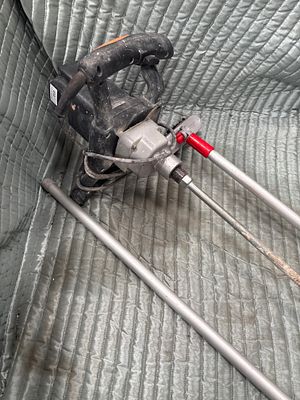 A Trio of Industrial Maintenance Items including a Portable Electric Paddle Mixer and 
