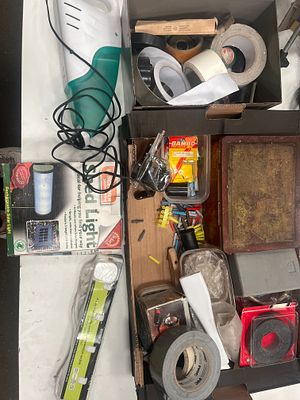 An Assortment of Household DIY, Garden, and Electrical Accessories including Kingfisher, Status 