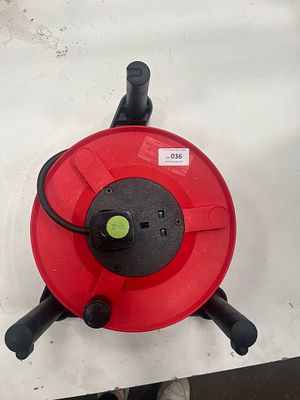Synergy Heavy-Duty Tripod Extension Cable Reel with Twin Sockets. A Synergy heavy-duty 