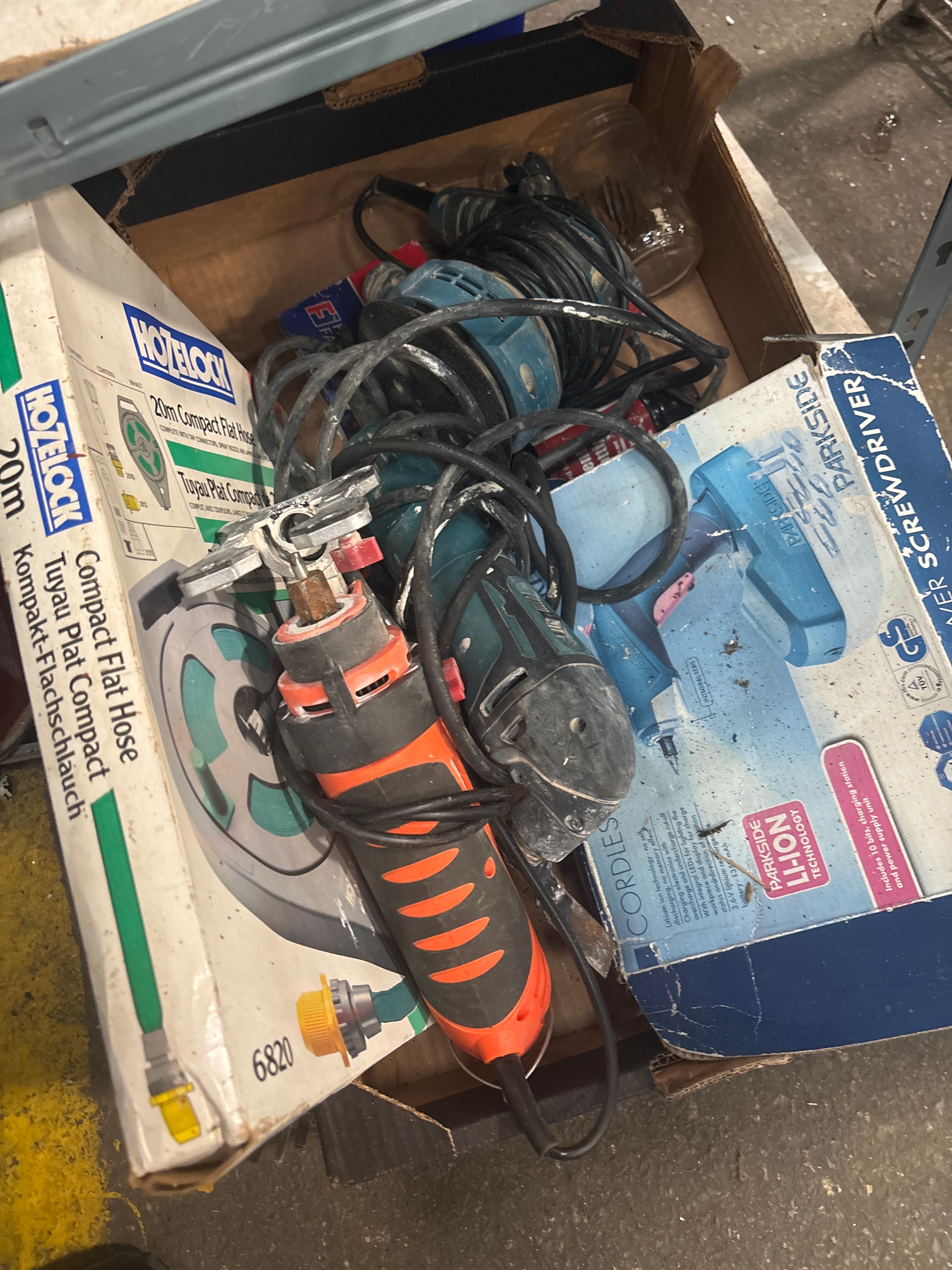Vintage Parkside and Renovator Handheld Corded Power Tools