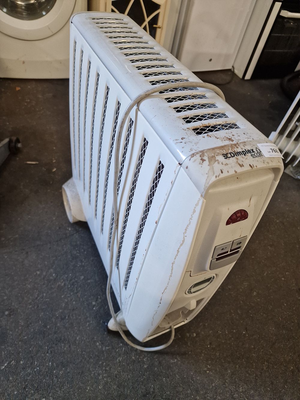 Lot 766: Dimplex Cadiz Eco Portable Electric Convector Heater