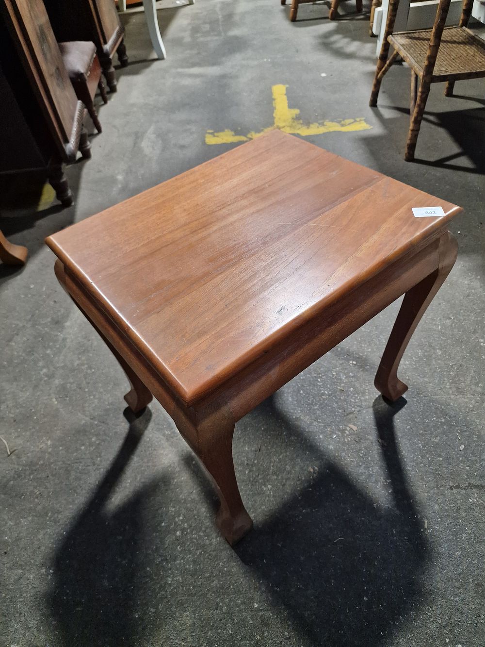 Lot 842: A Mid-Century Teak Side Table