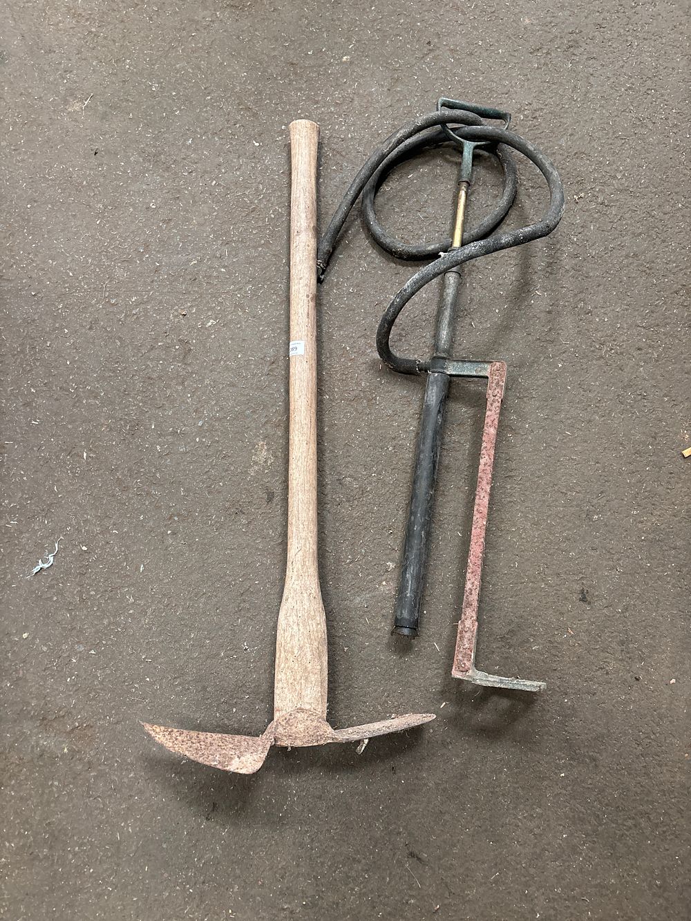 Lot 89: Two Mid-20th Century Utilitarian Manual Tools