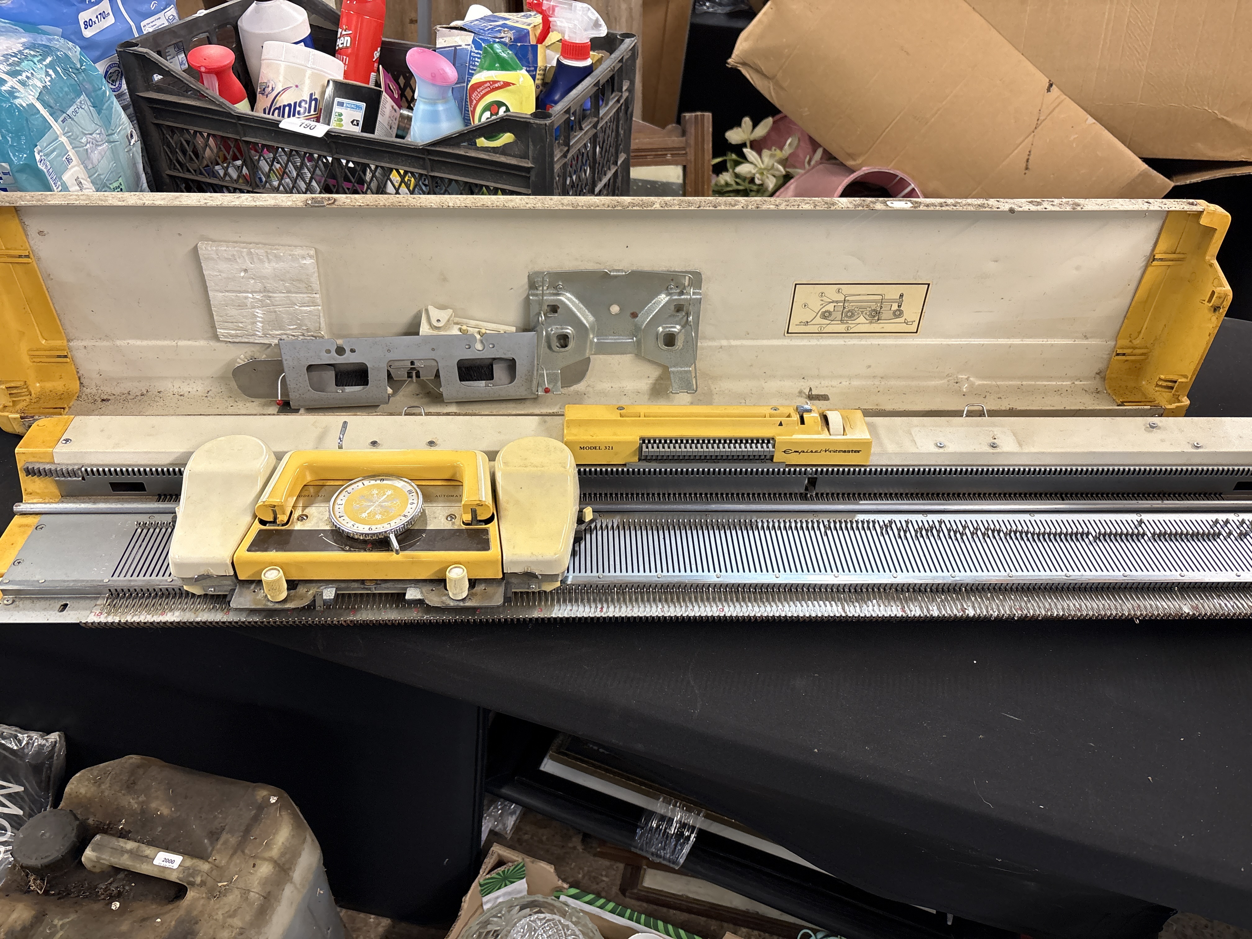 Empisal-Knitmaster Model 321 Vintage Punch Card Knitting Machine
