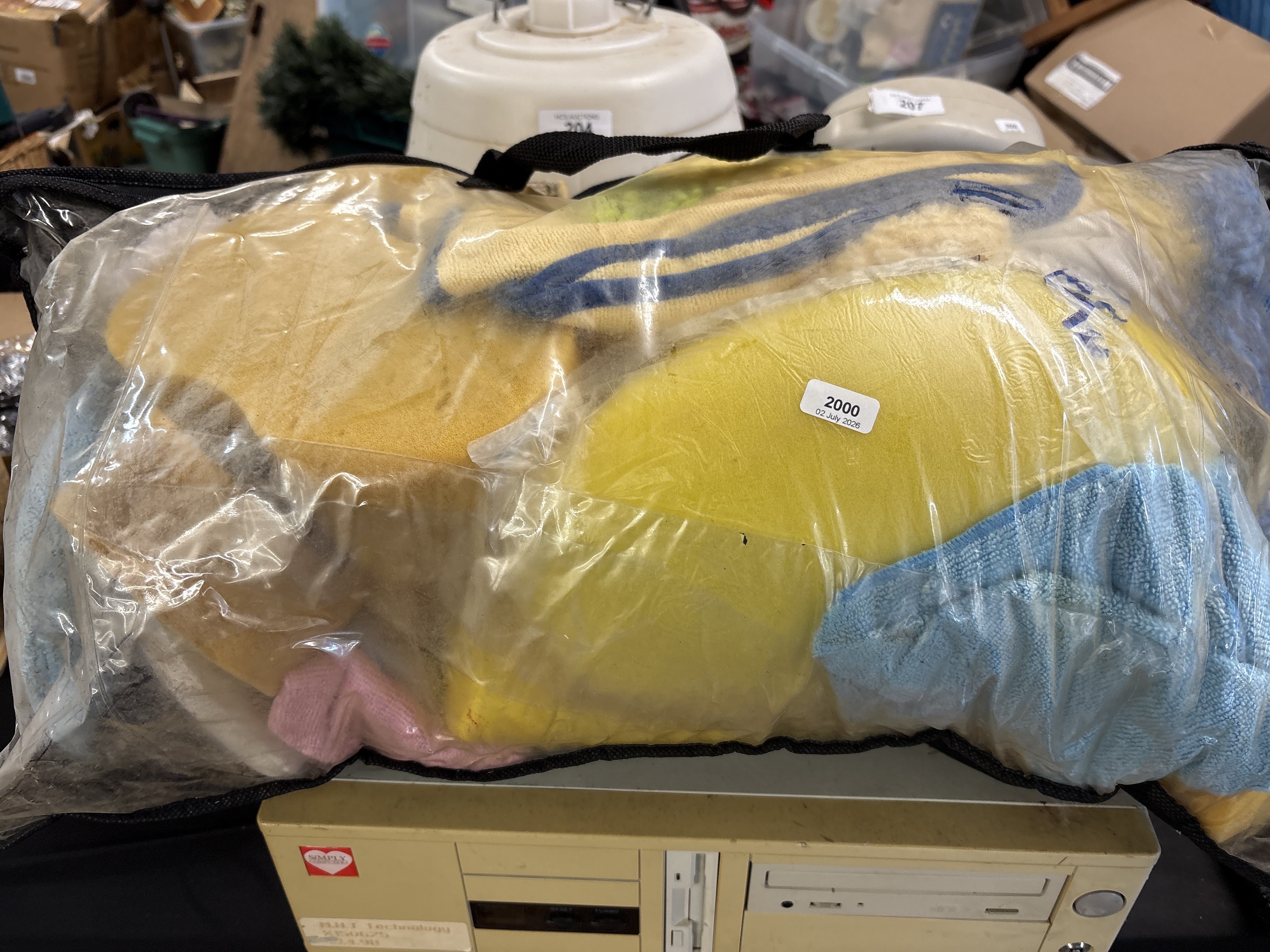 Collection of Car Care Sponges and Cloths